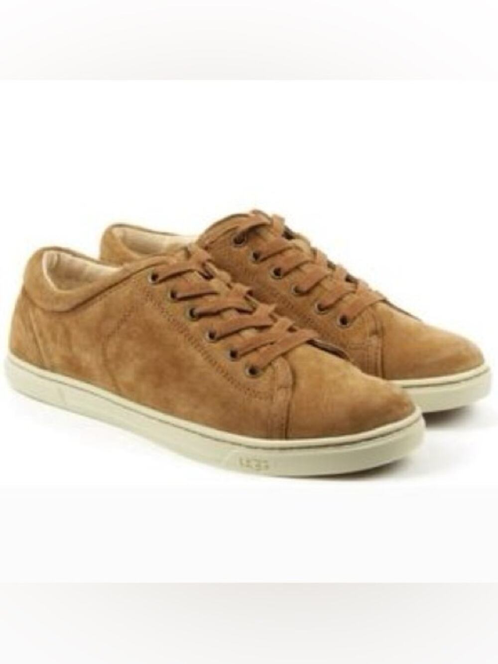 UGG Camel Brown Tan Suede Oxford Casual Shoes